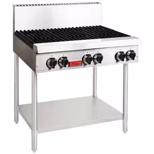 36 Freestanding Hob Burners Natural Gas 2 - Crepe World 36 Freestanding Hob Burners Natural Gas - Image 2